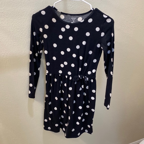 Black and white polka dots dress - Picture 1 of 2